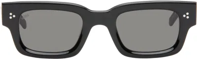 Akila Black Syndicate Sunglasses In Black / Black