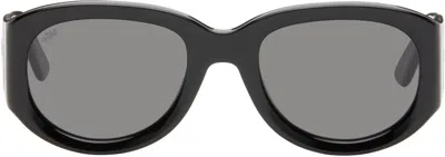 Akila Black Tempo Sunglasses In Black / Black