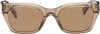 AKILA BROWN APEX SUNGLASSES