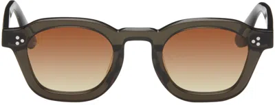 Akila Brown Logos Sunglasses