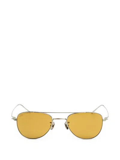 Akila Echo Pilot-frame Sunglasses In Silver