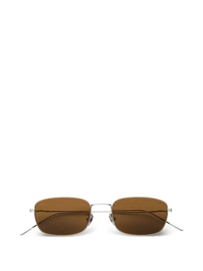 Akila Grace Rectangle-frame Sunglasses In Brown