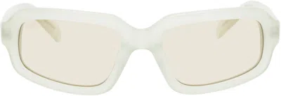 Akila Green Jupiter Sunglasses In Honeydew / Lt Brown