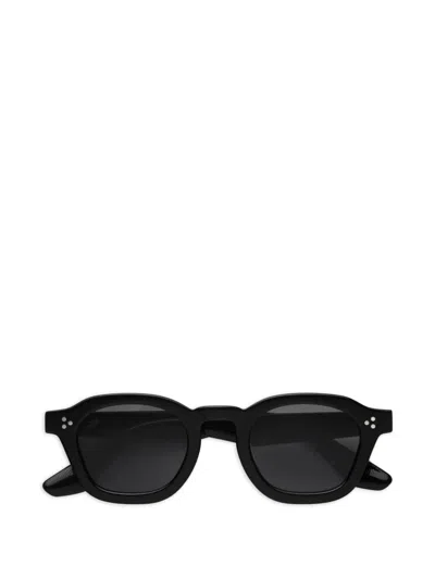 Akila Logos Geometric-frame Sunglasses In Black