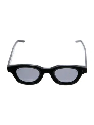 Pre-owned Akila Narrow Tinted Sunglasses In Black