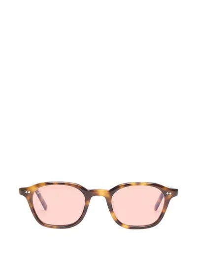 Akila Nomos Square-frame Sunglasses In Brown