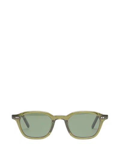Akila Nomos Square-frame Sunglasses In Green