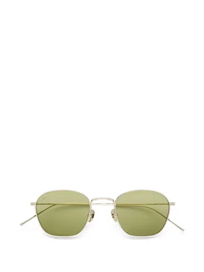Akila Osiris Geometric-frame Sunglasses In Gold