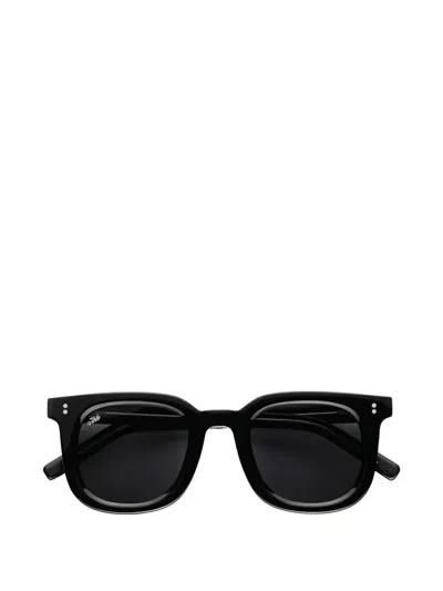 Akila Pomelo Square-frame Sunglasses In Black