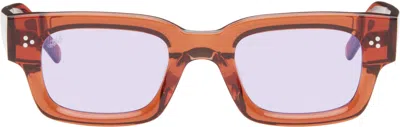 Akila Red Syndicate Sunglasses In Red / Purple