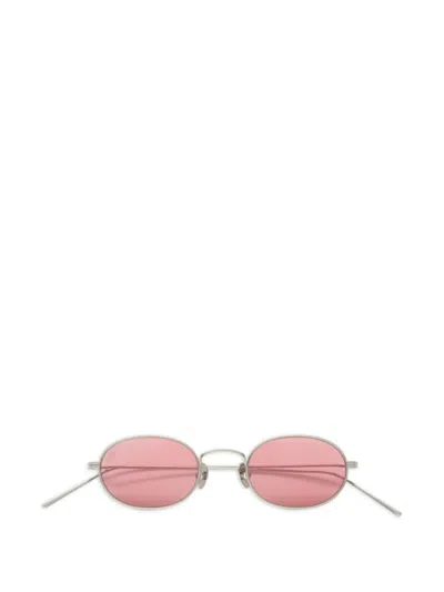 Akila Rio Oval-frame Sunglasses In Silver