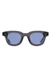 Akila Round Sunglasses In Black