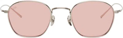 Akila Silver Osiris Sunglasses In Silver / Pink