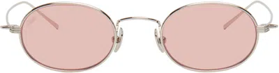 Akila Silver Rio Sunglasses In Silver / Pink
