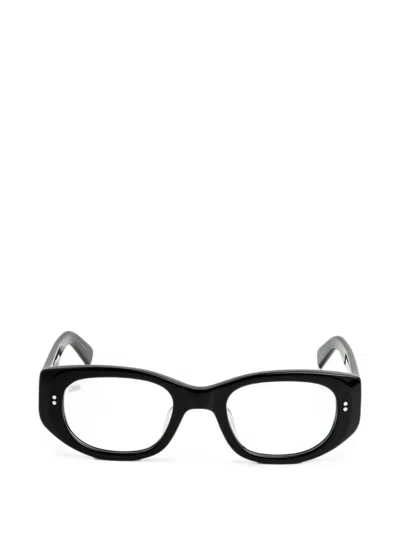Akila Silvia Geometric-frame Glasses In Black