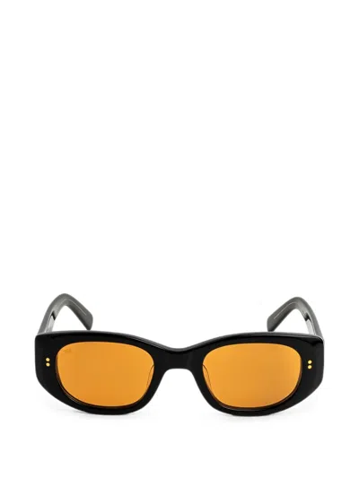 Akila Silvia Rectangle-frame Sunglasses In Black