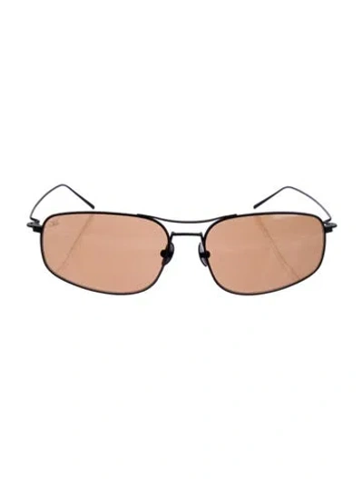 Pre-owned Akila Square Tinted Sunglasses In Black