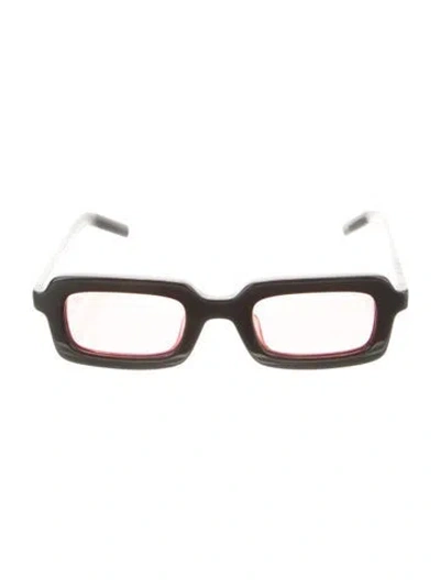 Pre-owned Akila Square Tinted Sunglasses In Black