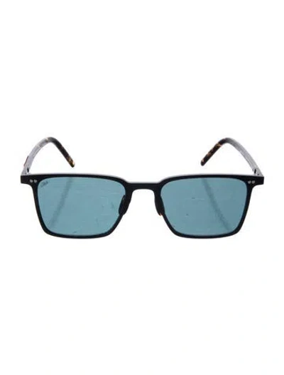 Pre-owned Akila Square Tinted Sunglasses In Black