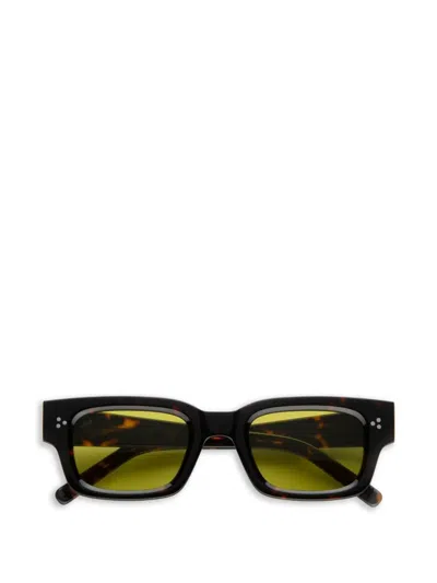 Akila Syndicate Rectangle-frame Sunglasses In Brown