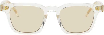 Akila Transparent Calipso Sunglasses In Crystal / Lt Brown