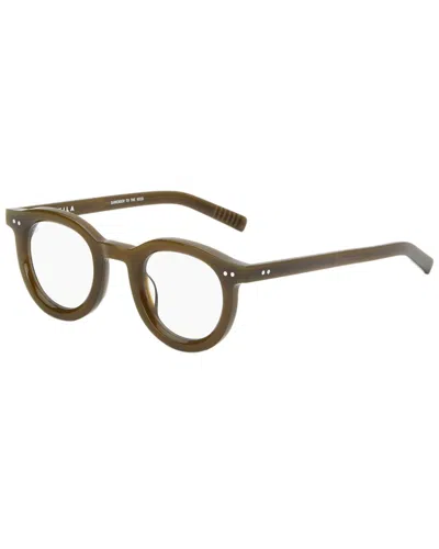 Akila Unisex Lucid 43mm Optical Frames In Brown