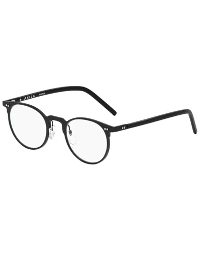 Akila Unisex Orchid 46mm Optical Frames In Black