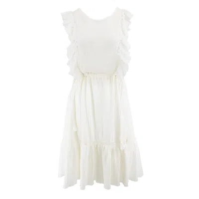 A'kin Women's White Aleja Sal Dress