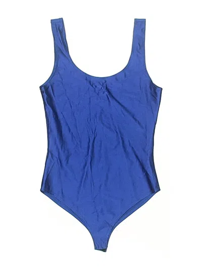 Pre-owned Akira Bodysuit In Blue
