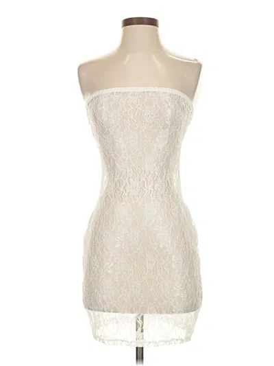 Pre-owned Akira Bodysuit In White