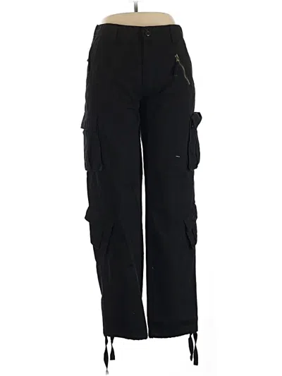 Pre-owned Akira Cargo Pants In Black