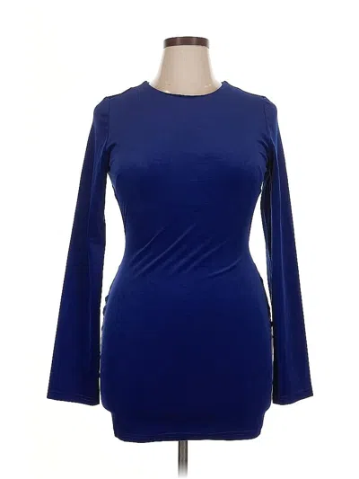 Pre-owned Akira Casual Dress In Blue