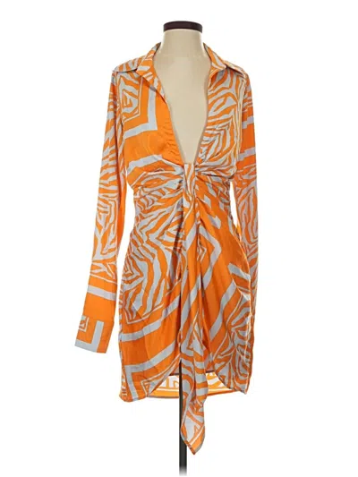 Pre-owned Akira Casual Dress In Orange