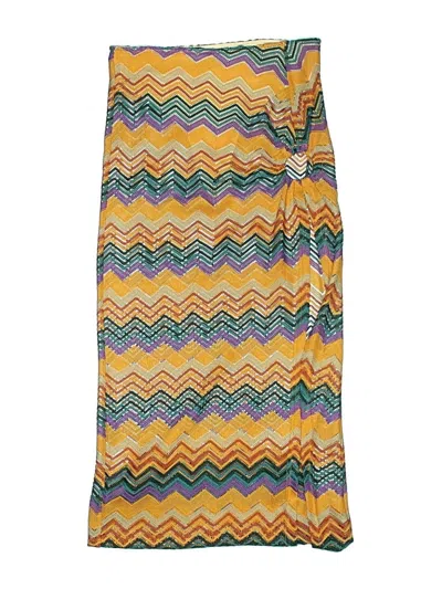 Pre-owned Akira Casual Skirt In Yellow