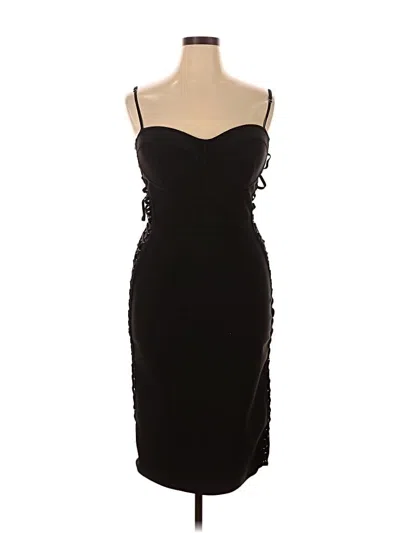 Pre-owned Akira Cocktail Dress In Black