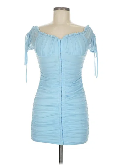 Pre-owned Akira Cocktail Dress In Blue