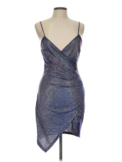 Pre-owned Akira Cocktail Dress In Blue