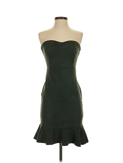 Pre-owned Akira Cocktail Dress In Green