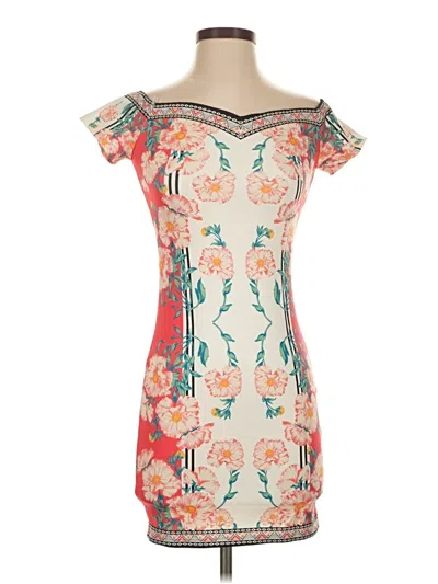 Pre-owned Akira Cocktail Dress In Orange