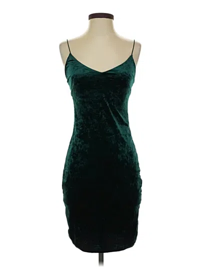 Pre-owned Akira Cocktail Dress In Teal