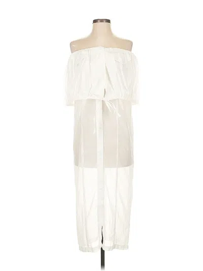 Pre-owned Akira Cocktail Dress In White