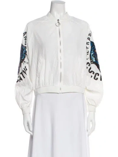 Pre-owned Akira Graphic Print Jacket In White