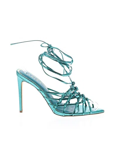 Pre-owned Akira Heels In Blue