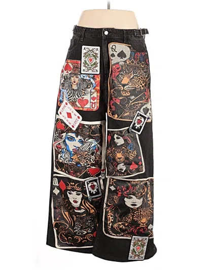 Pre-owned Akira Jeans In Black