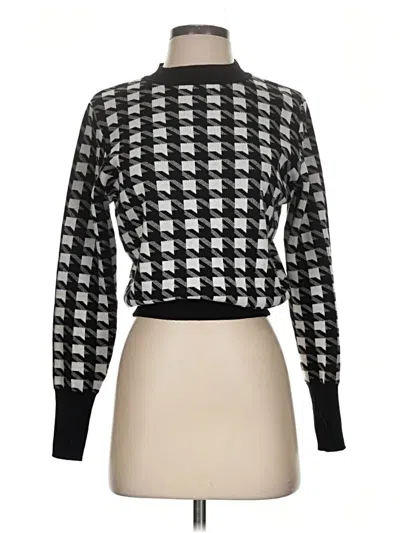 Pre-owned Akira Long Sleeve Top Black Turtleneck Tops