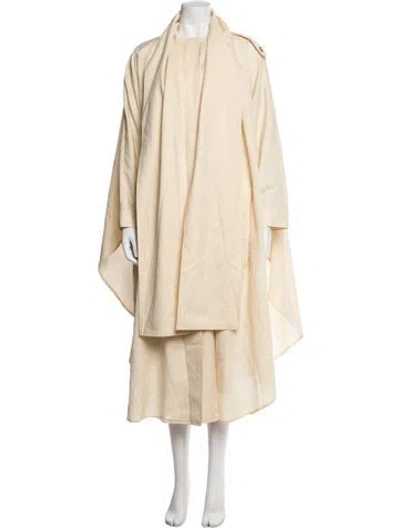 Pre-owned Akira Naka Coat In Neutrals