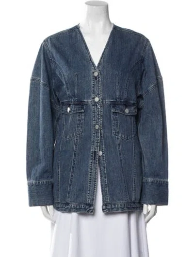 Pre-owned Akira Naka Denim Jacket In Blue