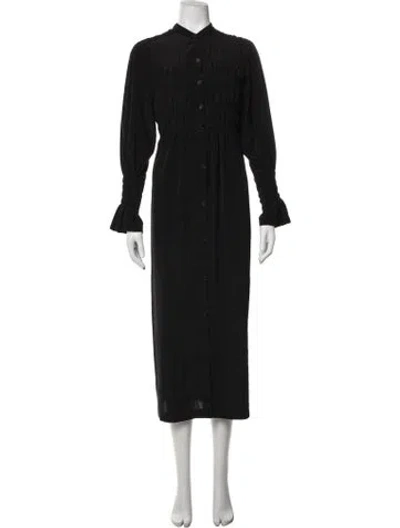 Pre-owned Akira Naka Midi Length Dress In Black