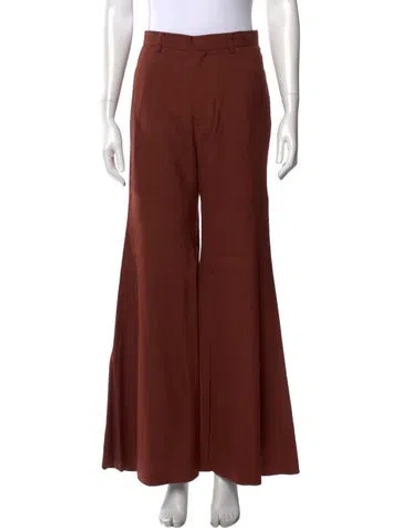 Pre-owned Akira Naka Wide Leg Pants In Brown