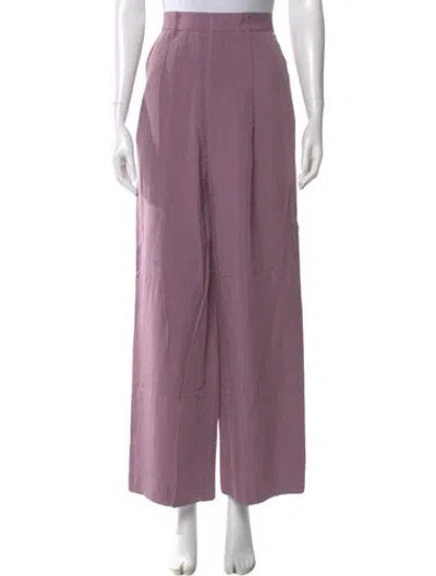 Pre-owned Akira Naka Wide Leg Pants In Purple